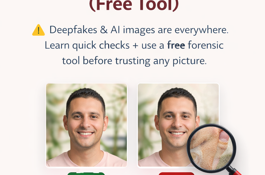 How to Tell If a Photo Is AI Generated or Fake (Free Tool)